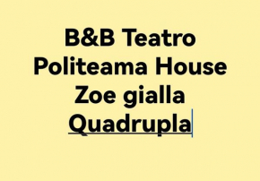 Гостиница B&B Teatro Politeama House Zoe gialla, Палермо